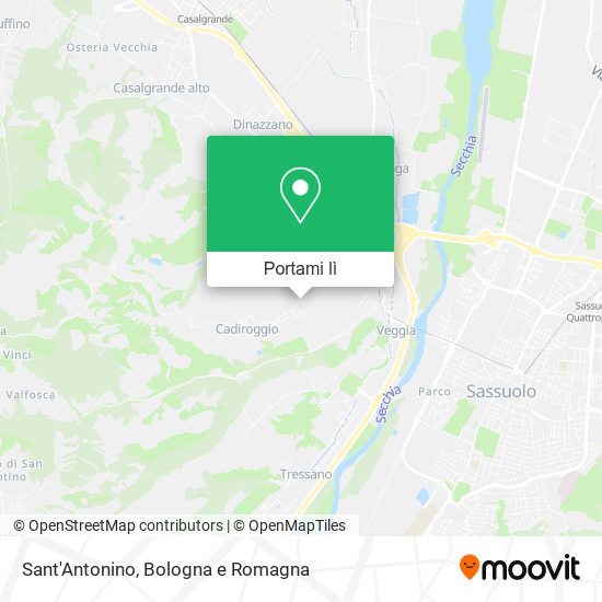 Mappa Sant'Antonino