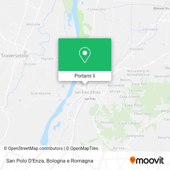 Mappa San Polo D'Enza