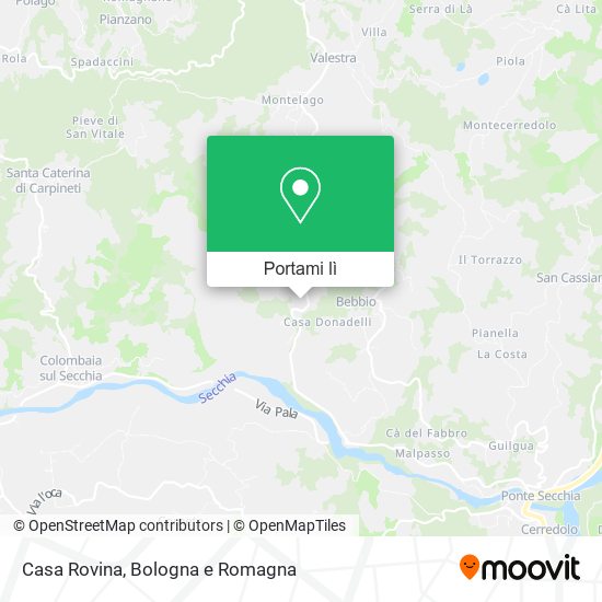Mappa Casa Rovina