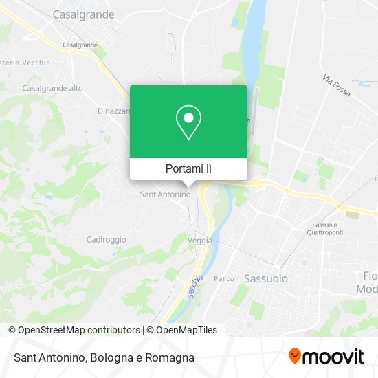 Mappa Sant'Antonino