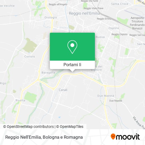 Mappa Reggio Nell'Emilia