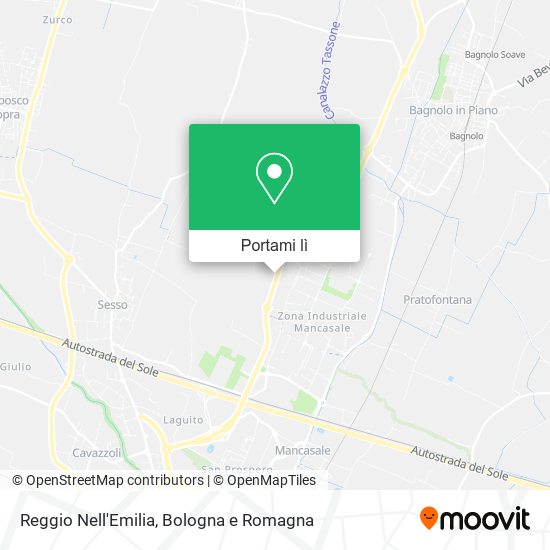 Mappa Reggio Nell'Emilia