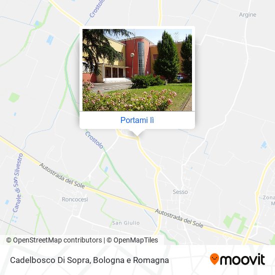 Mappa Cadelbosco Di Sopra