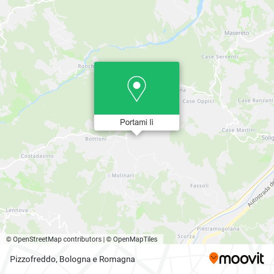 Mappa Pizzofreddo