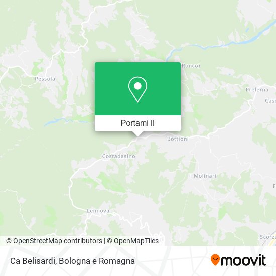 Mappa Ca Belisardi