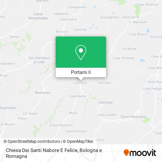 Mappa Chiesa Dei Santi Nabore E Felice