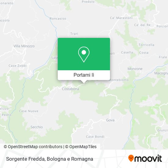 Mappa Sorgente Fredda
