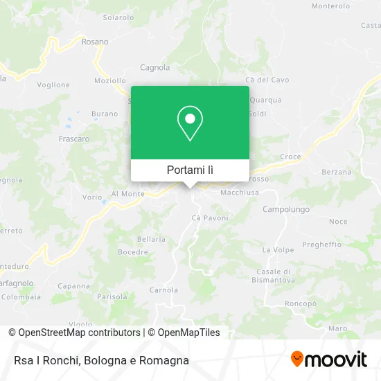 Mappa Rsa I Ronchi