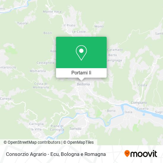 Mappa Consorzio Agrario - Ecu
