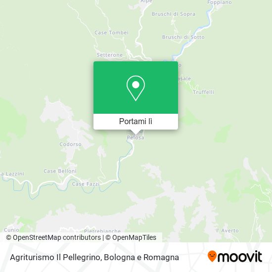 Mappa Agriturismo Il Pellegrino