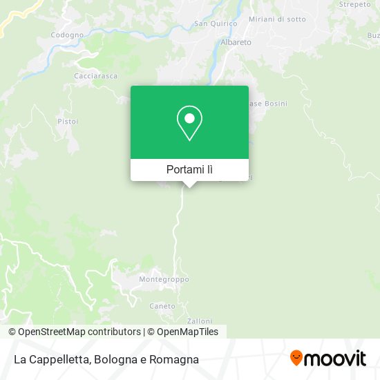 Mappa La Cappelletta
