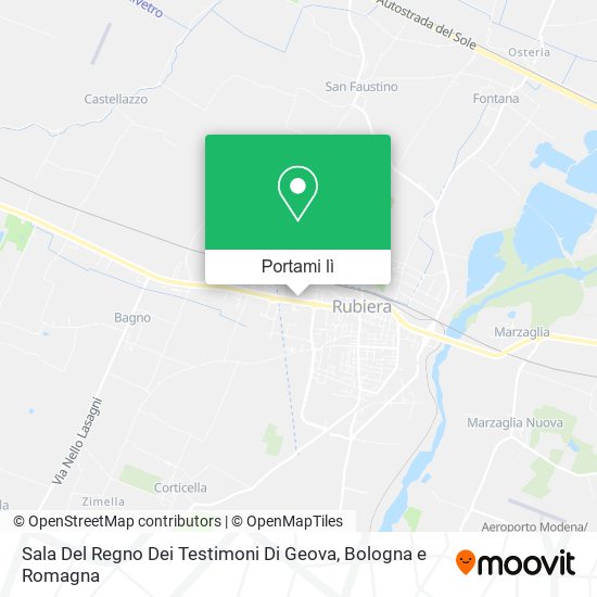 Mappa Sala Del Regno Dei Testimoni Di Geova