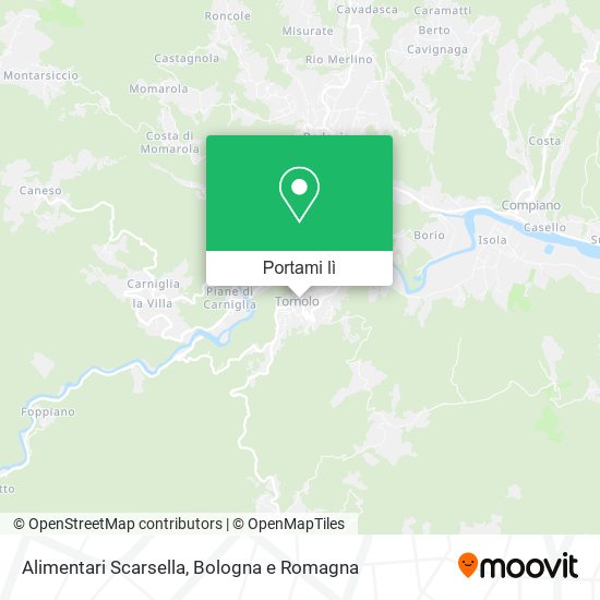 Mappa Alimentari Scarsella