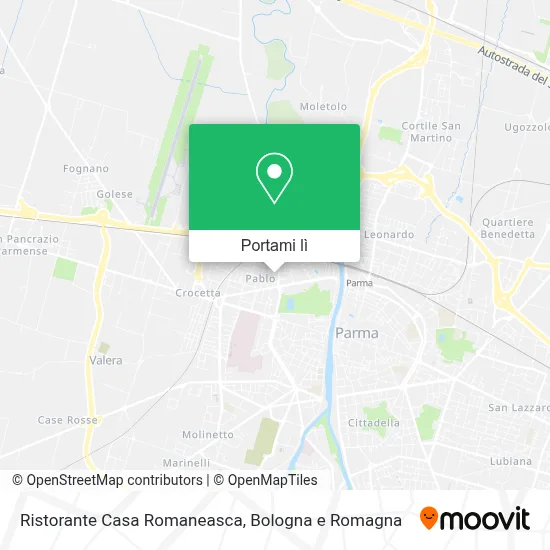 Mappa Ristorante Casa Romaneasca