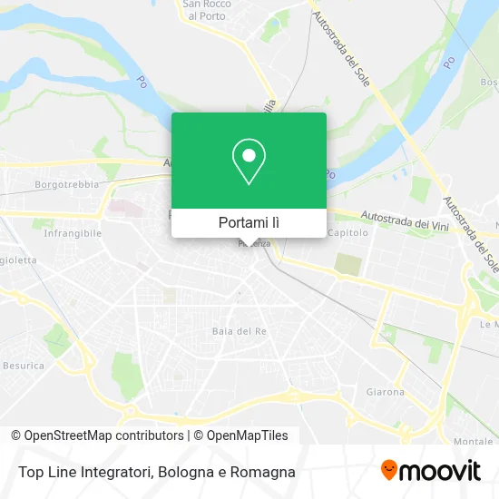 Mappa Top Line Integratori