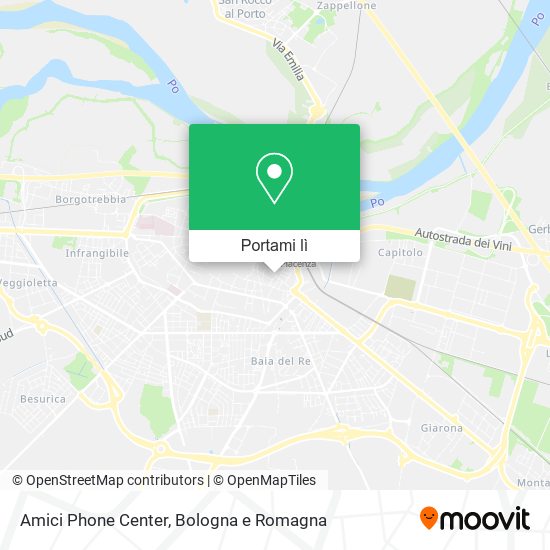 Mappa Amici Phone Center