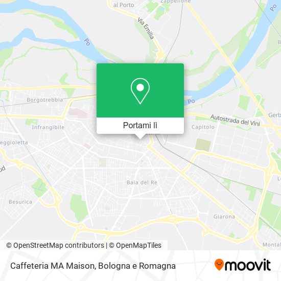 Mappa Caffeteria MA Maison