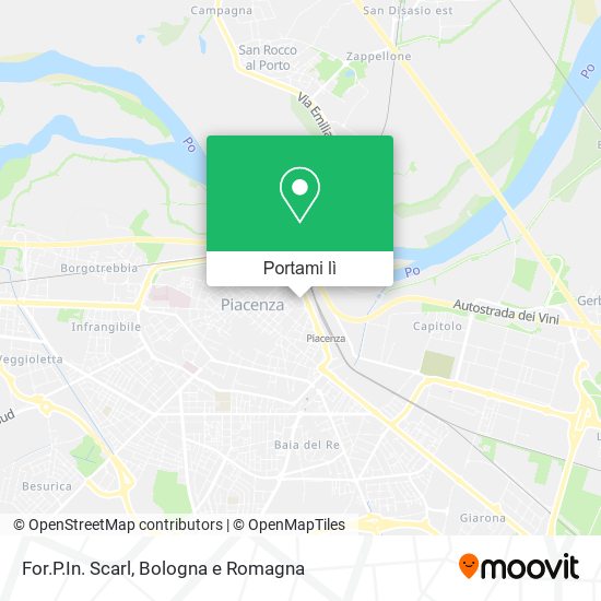 Mappa For.P.In. Scarl