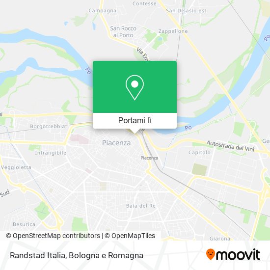 Mappa Randstad Italia