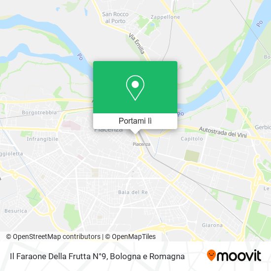 Mappa Il Faraone Della Frutta N°9