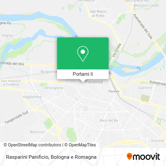 Mappa Rasparini Panificio