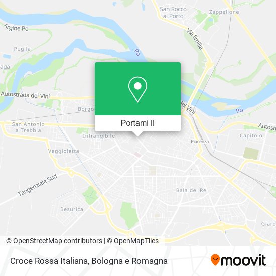 Mappa Croce Rossa Italiana