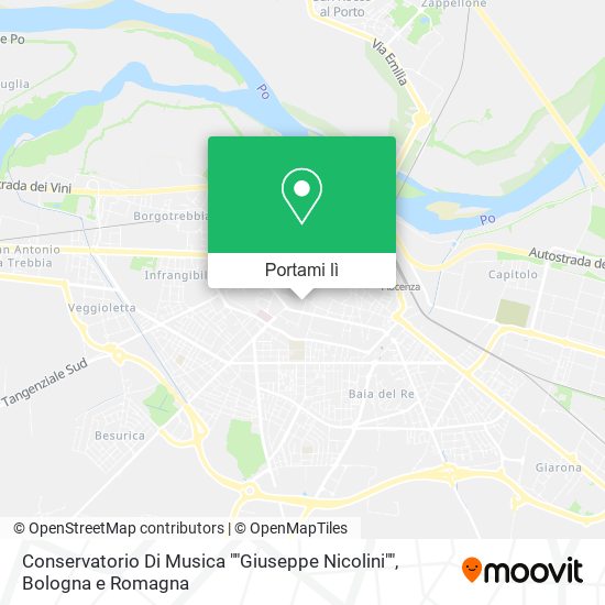 Mappa Conservatorio Di Musica ""Giuseppe Nicolini""