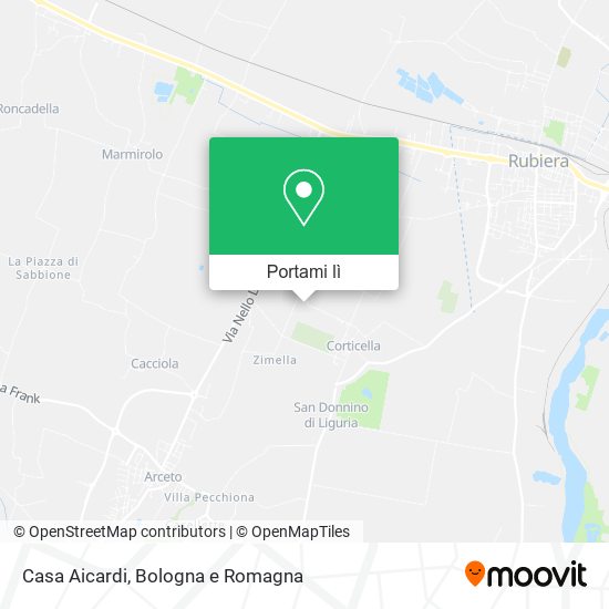 Mappa Casa Aicardi