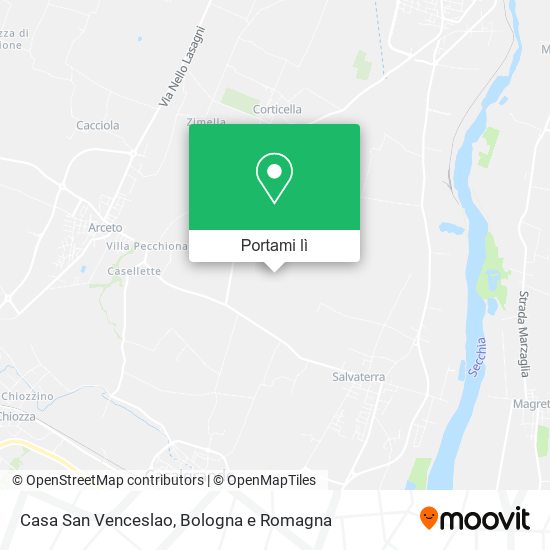 Mappa Casa San Venceslao