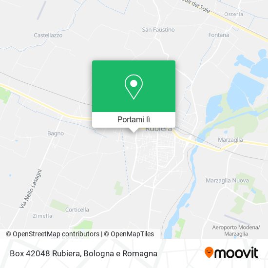 Mappa Box 42048 Rubiera