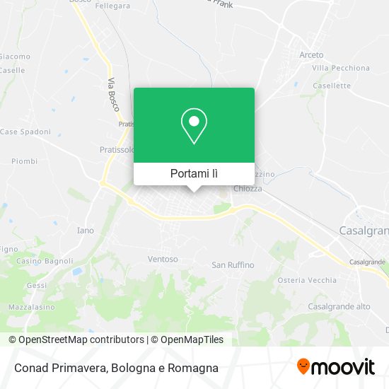 Mappa Conad Primavera