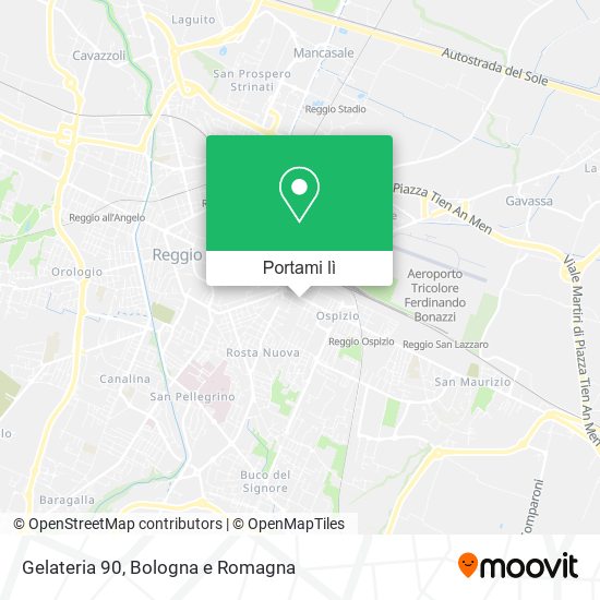 Mappa Gelateria 90
