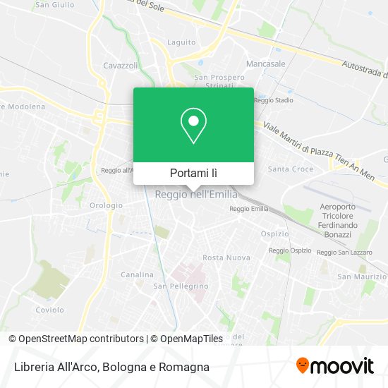 Mappa Libreria All'Arco