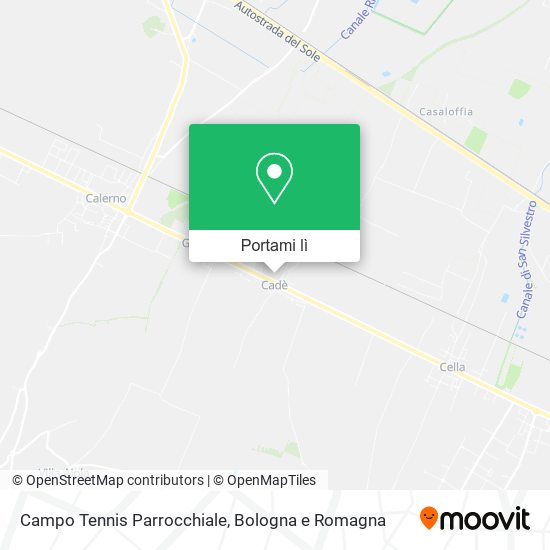 Mappa Campo Tennis Parrocchiale
