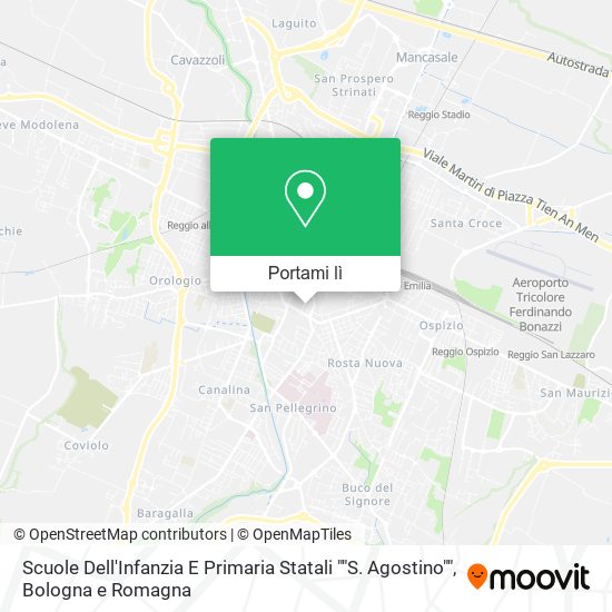 Mappa Scuole Dell'Infanzia E Primaria Statali ""S. Agostino""