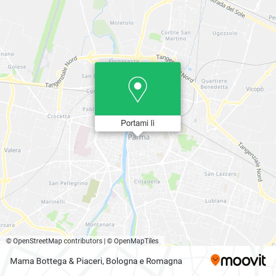Mappa Mama Bottega & Piaceri
