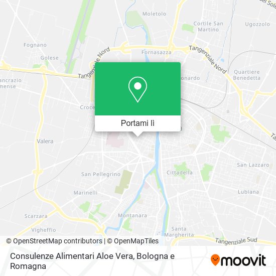 Mappa Consulenze Alimentari Aloe Vera