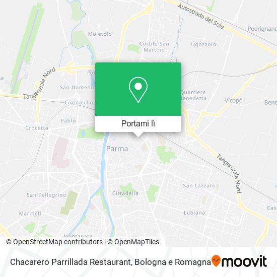 Mappa Chacarero Parrillada Restaurant