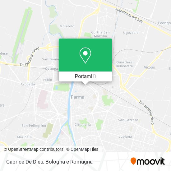 Mappa Caprice De Dieu