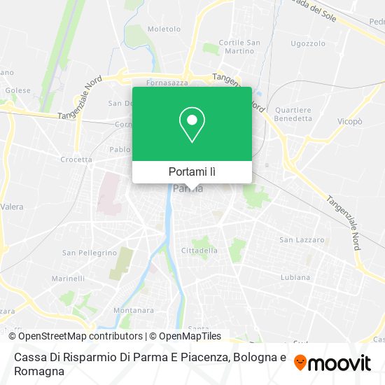 Mappa Cassa Di Risparmio Di Parma E Piacenza
