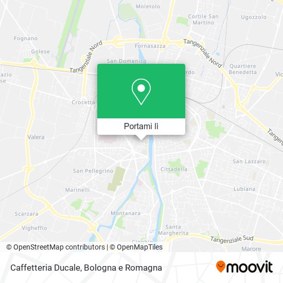 Mappa Caffetteria Ducale