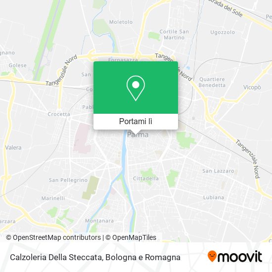 Mappa Calzoleria Della Steccata