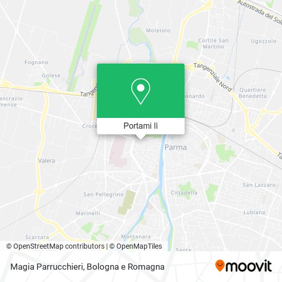 Mappa Magia Parrucchieri