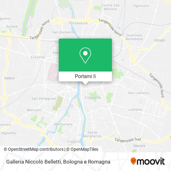 Mappa Galleria Niccolò Belletti