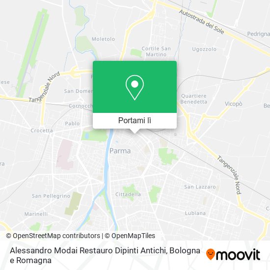Mappa Alessandro Modai Restauro Dipinti Antichi