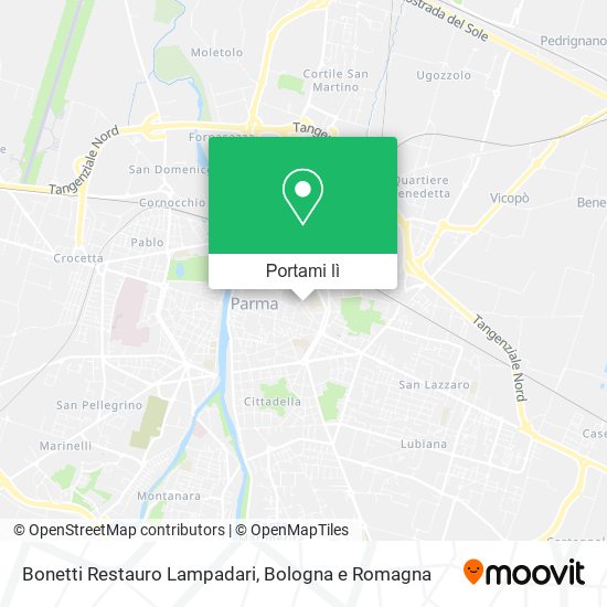 Mappa Bonetti Restauro Lampadari