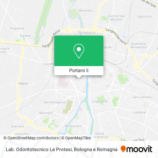 Mappa Lab. Odontotecnico Le Protesi
