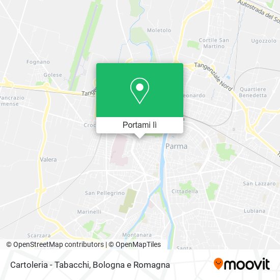 Mappa Cartoleria - Tabacchi