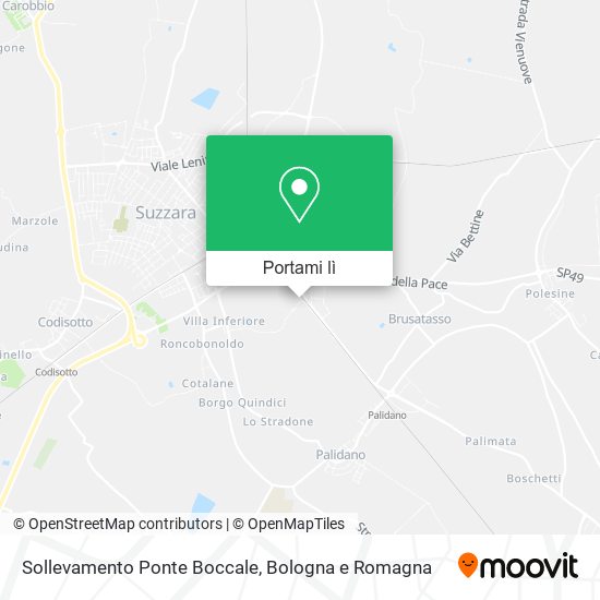 Mappa Sollevamento Ponte Boccale
