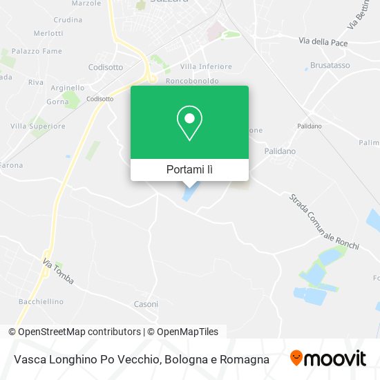Mappa Vasca Longhino Po Vecchio